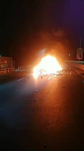 103K views · 358 reactions |  Vehicle Fire – Parktown, Johannesburg  Location: Along the M1/ De Villiers Graaff Motorway above Empire Rd, JHB Incident: A vehicle is on fire at the above location. Emergency services are on-route. Alert: Please avoid the area to allow responders clear access. | Suburban Control Centre | Facebook