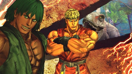 SFXT playthrough - Ryu and Ken (team anime boys!)