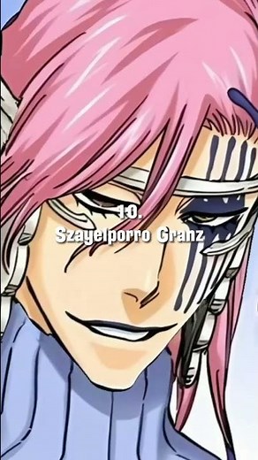 Top 10 Strongest Espada #bleach