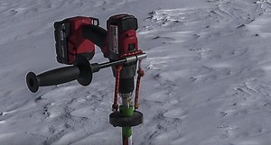 DIY Ice Auger with a Cordless Drill for Ice Fishing