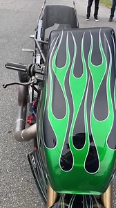 “Bad Apple” Tracy Kile Starts up and tests out his Top Fuel Harley | CycleDrag