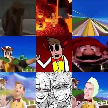 The Mine Song but it’s a mashup of 9 versions 1