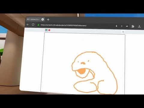 Squiggly Dude in a squiggly world (READ DESCRIPTION)