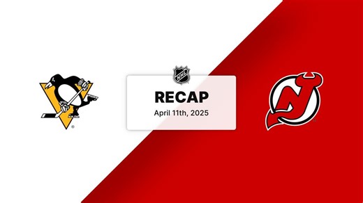 Penguins 4, Devils 2 | HIGHLIGHTS