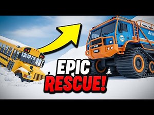 Snowplow Truck Clears LEGO® City! Stop Motion Animation ✨