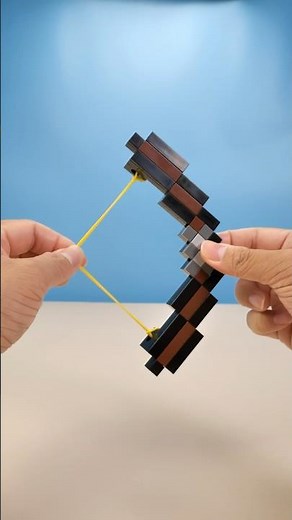 Making a Minecraft Bow with LEGO Bricks! #lego #legomoc #minecraft