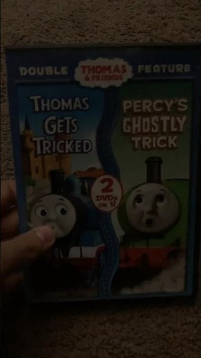Thomas and friends DouBle Feature Thomas Gets Tricked Percy Ghostly Trick dvd Review