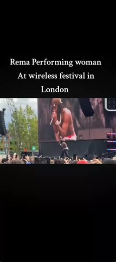 @Rema Performing woman at wireless festival in London #rema #afrobeats #viraltiktok #goviral #nigeriatiktok🇳🇬🇳🇬🇳🇬