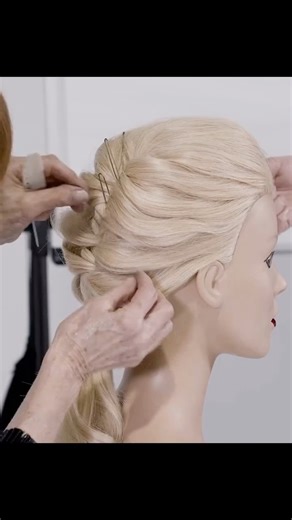 How would you incorporate a Reverse Figure 8 Braid in your styling? 🤔 #sharonblainonline | Sharon Blain Education