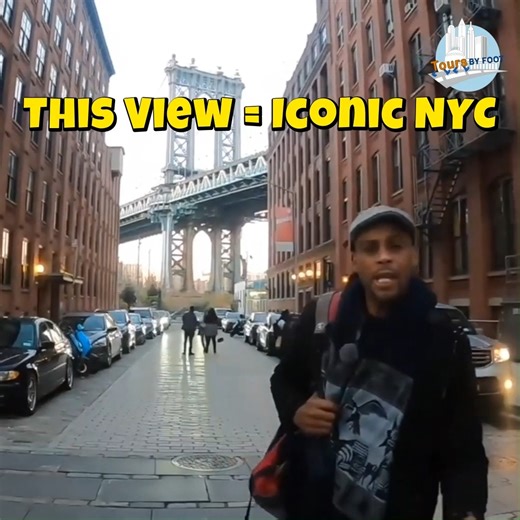 167K views · 4.6K reactions | Derrick, a guide with Tours by Foot, shows you where to get that iconic DUMBO photograph with the Manhattan Bridge framing the Empire State Building. Let us take you there on a walking tour. #dumbobrooklyn #nyc #nycphotography | Tours by Foot - New York City | Facebook
