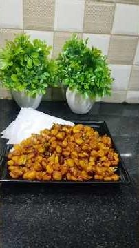 crispy sweet corn chilii recipe 🌽🌶️