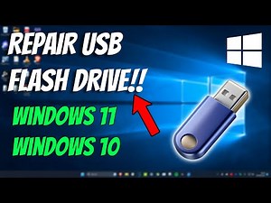 How To Repair USB Flash Drive in Windows