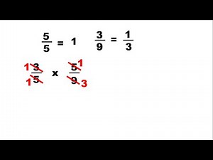 Grade 5: Canceling Before Multiplying Fractions