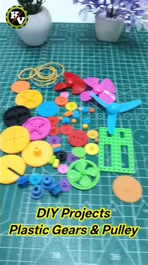 DIY Projects Plastic Gears & Pulley | Plastic Gears 55 Pieces | Unboxing of Plastic Gears & Pulley