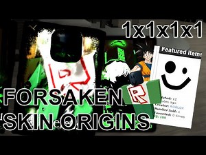 All of 1x1x1x1's Skin References in Forsaken [ROBLOX]