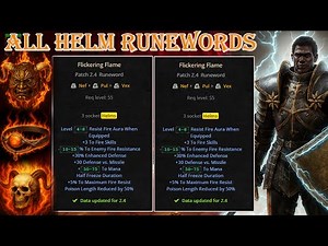 All Helm Runewords in Diablo 2 Resurrected – Complete List & Stats