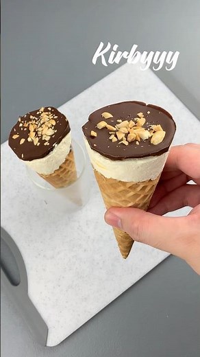 DIY Ice Cream Cornetto