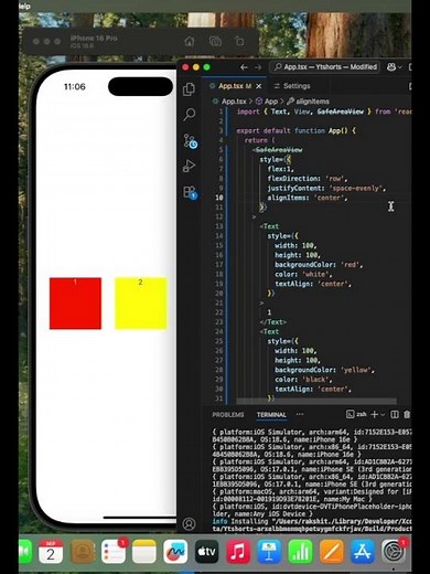 Master React Native Layouts with Flexbox in 60 Seconds | flexDirection, justifyContent, alignItems