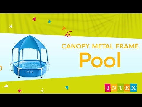 INTEX® Canopy Metal Frame Pool