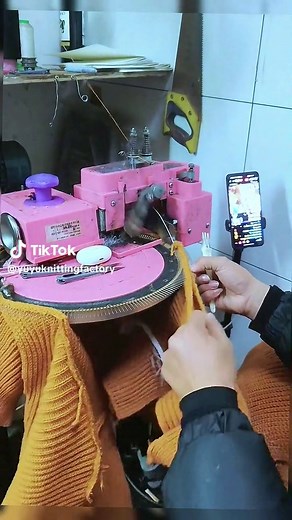 #sweater #sweaterfactory #beading #factory #semiautomatic #factorywork #foryou