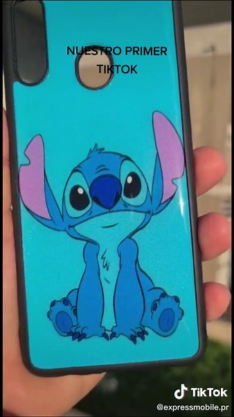 Ayudame a compartir mi trabajo. Pedido de Wigmarie 💙 Stitch #parati #foryou #case #coverpersonalizado #personalizado
