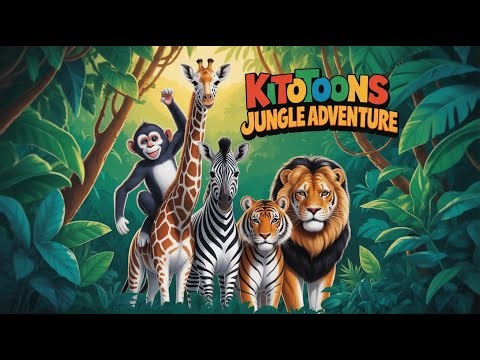 Kito Toons Jungle Fun | Dancing Animals & Colorful Adventure for Kids