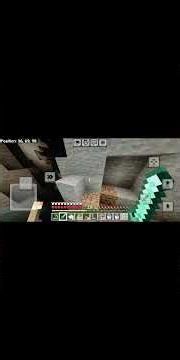 OFF HAND TORCH 😱Bedrock Secret! #minecraft #gaming