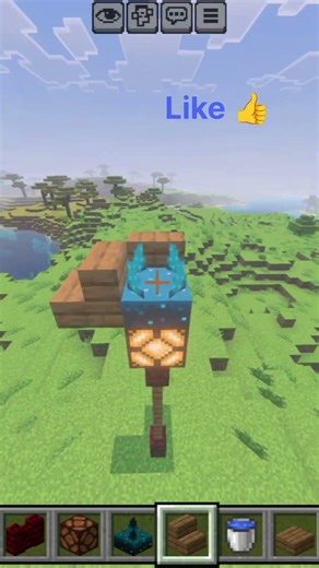 #tweening Automatic light lamp system for minecraft. #minecraft #phantomxgaming #gaming #shorts