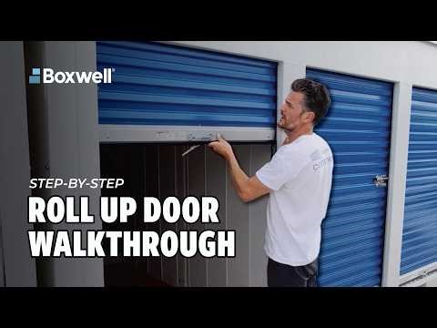 Boxwell Roll Up Door Install | Boxwell Roll Up Door Installation