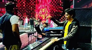 Having fun time with with ralfin @Sa Re Ga Ma Pa - zee keralam | Gopi Sundar