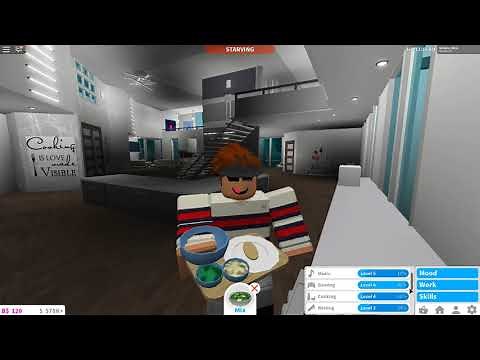 The best way to level up your COOKING! | Bloxburg