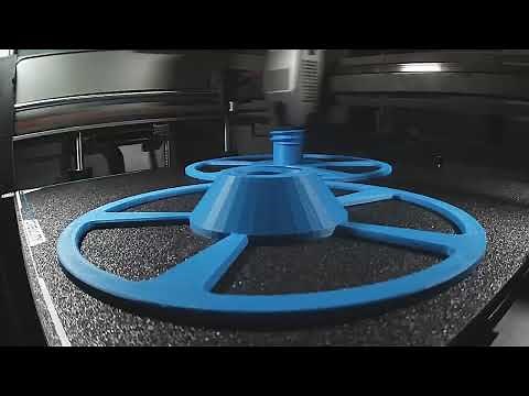 Spool adapter printed on the Creality K2 Plus