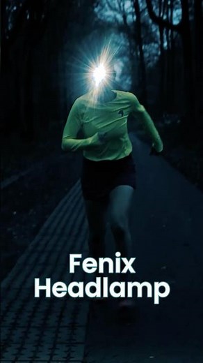 Fenix Headlamp for Runners: showing you what you want and don't want to see #running