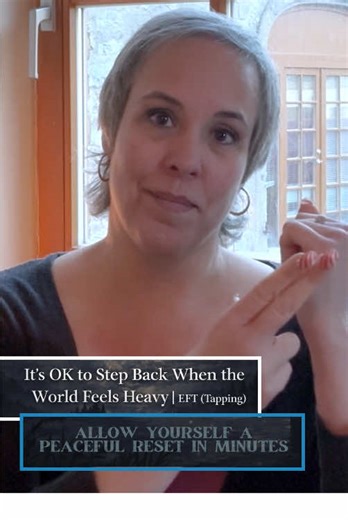 Full Free Vid On YouTube https://youtu.be/DCHKSivahUw It’s OK to Step Back When the World Feels Heavy | EFT (Tapping) This EFT tapping session helps you release overwhelm, guilt, and tension from feeling responsible for everything happening in the world. Learn to pause, protect your energy, and find calm while staying human in a noisy, high-pressure environment. ☕ *Support Me* 🌺🙏🏼 https://buymeacoffee.com/TransformativeTapping (Thank you!) https://www.paypal.com/paypalme/TransformativeTap 📖 