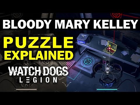 Bloody Mary Kelley: How to Hack the Security System | Sandstone Residence Puzzle | Watch Dogs Legion