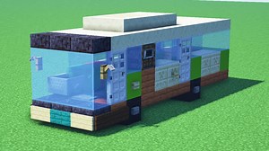 【マイクラ】路線バスの作り方 / チュートリアル【乗り物】[Minecraft Tutorial]Bus / How To Build a Bus | マイクラ（Minecraft）動画まとめ