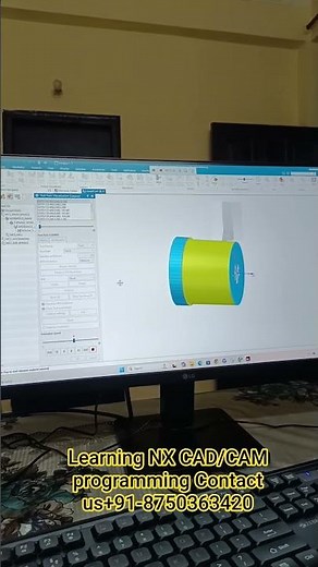 Learning NX CAD/CAM programming #NXCAD/CAM #NX #CAMcncprogramming #cncshorts #cncguru #cncsoftware