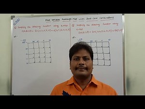 EXAMPLES 4 & 5: KARNAUGH MAP WITH DON'T CARES | SIMPLIFY THE BOOLEAN EXPRESSION USING KARNAUGH MAP |