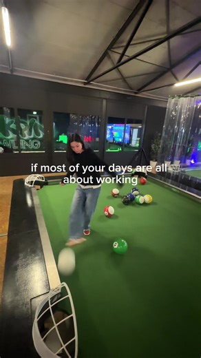 Why stay home when you can go play poolball? #afterwork #dayinalife #activities #fun #5to9