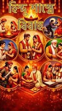 ভারতে হিন্দু শাস্ত্রে বিবাহ ক প্রকার #hindumarriage #SanatanDharma #VedicMarriage #hinduCulture