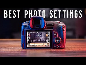 Best PHOTO Settings For Canon EOS R Camera!