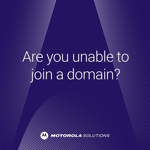Is your 'Join Domain' option greyed out in Windows? Here’s how to fix it! Need more details? 👉 https://bit.ly/40FTnak | Avigilon