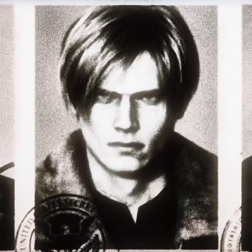 mogged his past self | ib:@austin | #fyp #leonkennedy #leonkennedyedit #residentevil #ascend