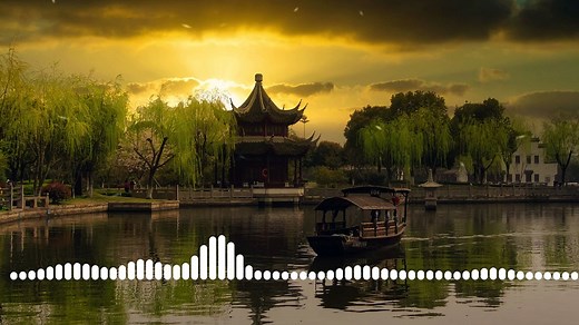 Peaceful chinese flute music for freshness and relaxation. 平和な中国のフルート音楽. Música pacífica de flauta c