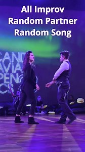 13 reactions | All improv random partner random song #random #swingdancing | love begins | Facebook