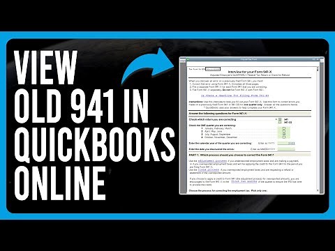 How To View Old 941 In QuickBooks Online (Tutorial to Find Old 941 in QuickBooks Online)