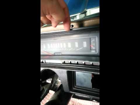 How to remove chevelle sweep dash for speedometer replacement