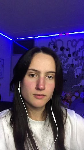 Cozy Room Setup with LED Lights and Smartphone Interaction