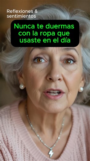 3.4M views · 58K reactions | Nunca te duermas con la ropa que usaste en el día | Reflexiones & sentimientos | Facebook