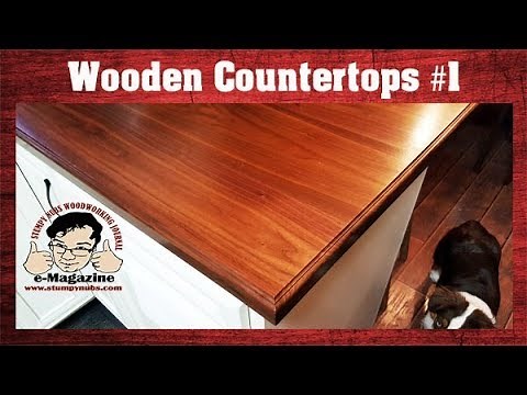 Make your own wooden counter tops PART #1: Templates
